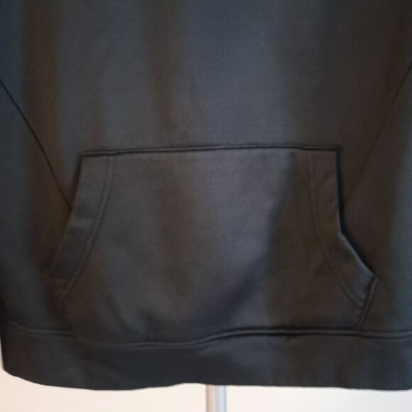 Abercrombie Kids Black Hoodie Sweatshirt Kangaroo Pocket Moose Logo Size 15/16 - Picture 10 of 16